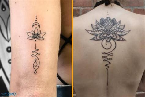 Tatuajes hindues para mujer y significado del unalome